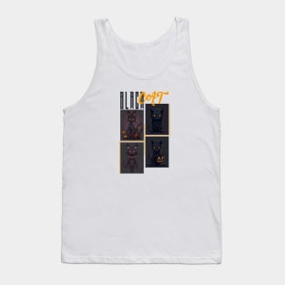 Black cat Tank Top